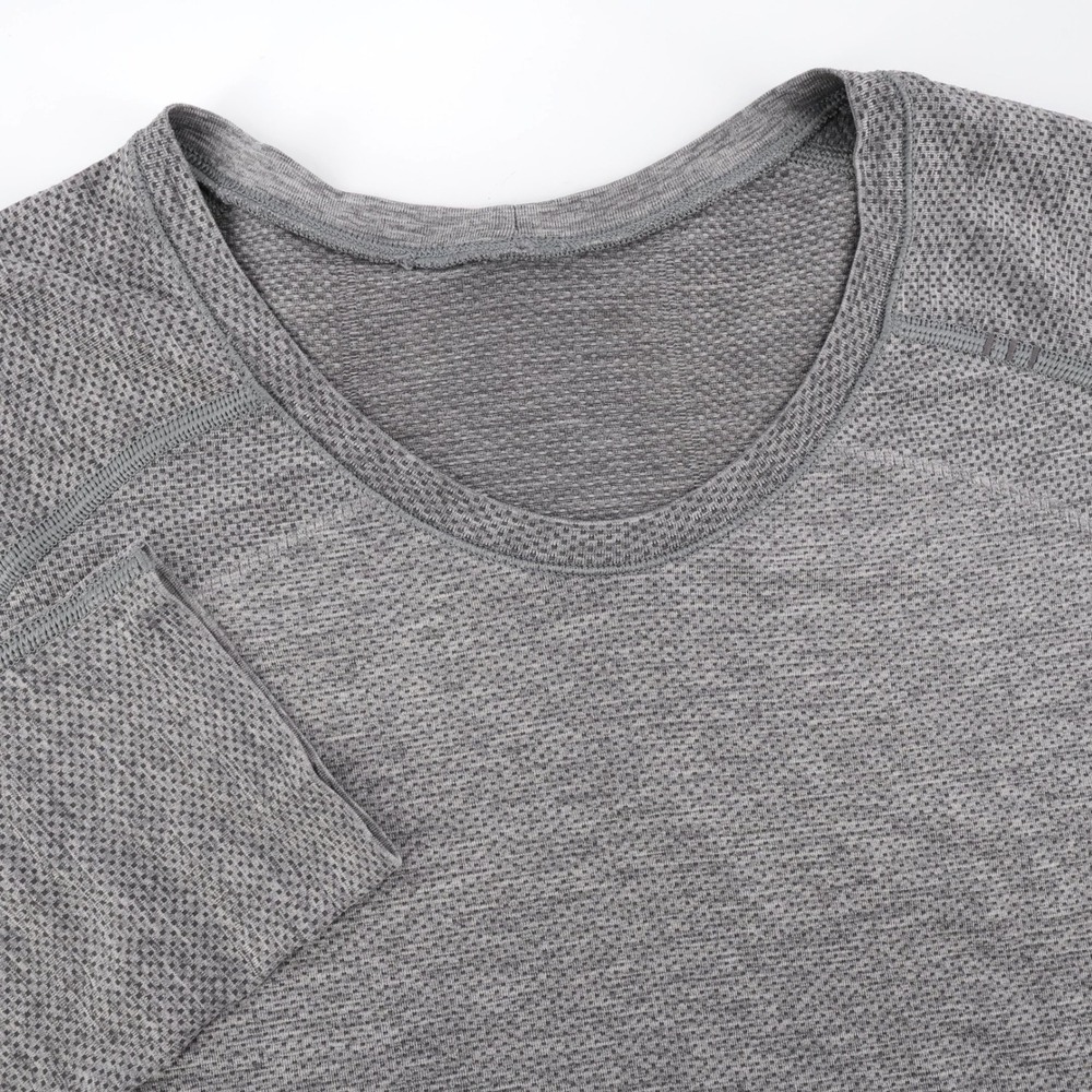 Lululemon Metal Vent Tech Training Shirt Grey Long Sleeve Mens Large
